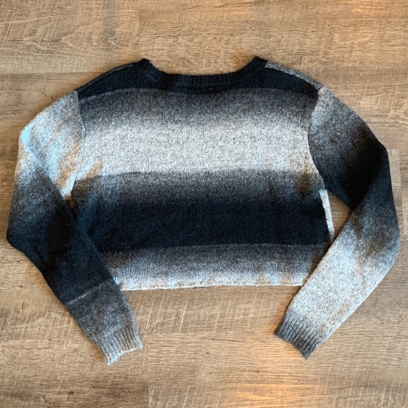 Nasty Gal Cropped Ombré Sweater - Picture 2 of 4